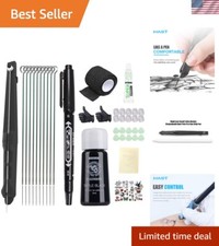 Professional Quality Tattoo Kit: Safe Poke Pen Complete Supplies for Beginners