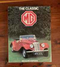 Car Racing History Sportscar The Classic MG Aspden British Sports Book 1986