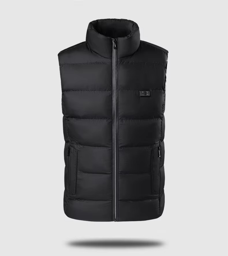Gilet Riscaldato 9 Aree USB Uomo Giacca Termica Invernale Escursionismo Caccia - Miniatura 2