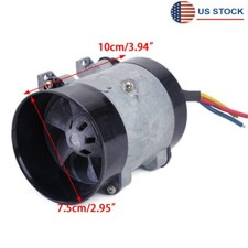 Car Electric Turbo Supercharger Kit Air Intake Fan Boost W30a Brushless Esc 12v