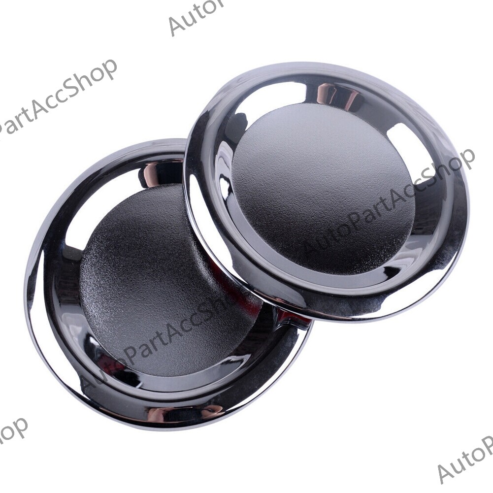 ABS Chrome Front Fog Light Cover Trim For Mercedes-Benz Vito W447 2014-2023 - Pair Left & Right