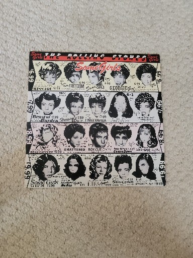 【レコードレア】The Rolling Stones Some Girls LP Rolling Stones ORIGINAL RARE Banned Cover 