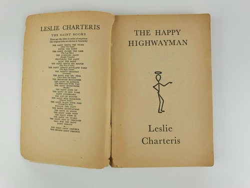 The Happy Highwayman, Leslie Charteris, Paperback, Vintage Book, 1953 - Picture 4 of 7