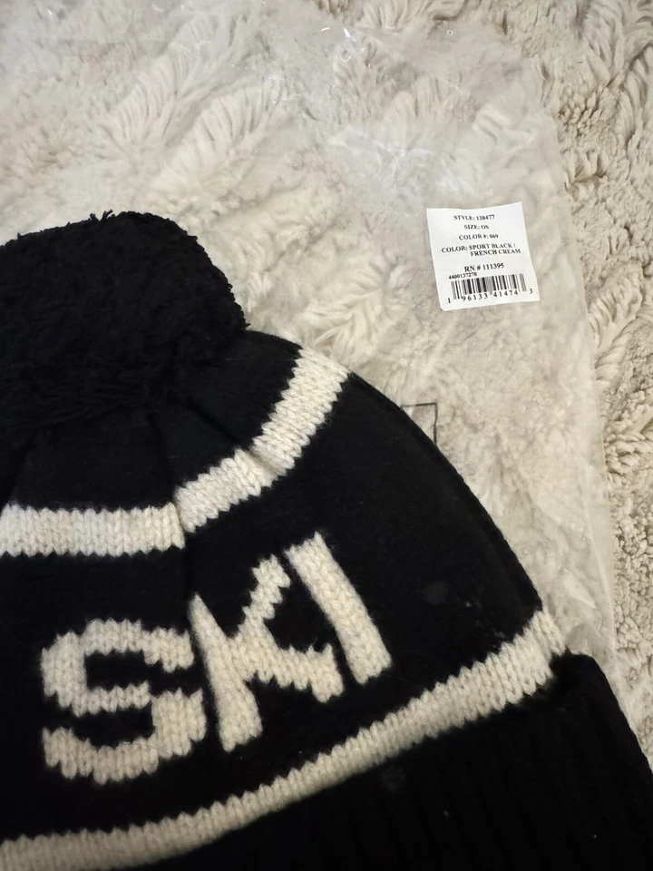 Beannie Tory Burch - negra Foto 4 de 4