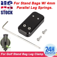 Fix Clamp Golf Stand Bag 4mm Parallel Leg Springs For Titleist Vessel Stand Bag