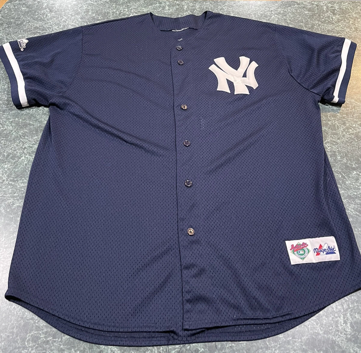 Majestic Diamond Collection Derek Jeter NY Yankees Batting Practice Jersey  Sz XL