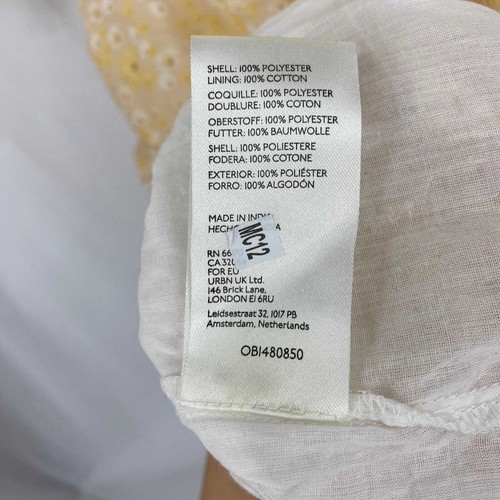 Free People Yellow Floral Mini Tessa Dress - Picture 5 of 5