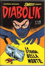 Fumetto DIABOLIK SWIISSS SECONDA RISTAMPA NUMERO 117