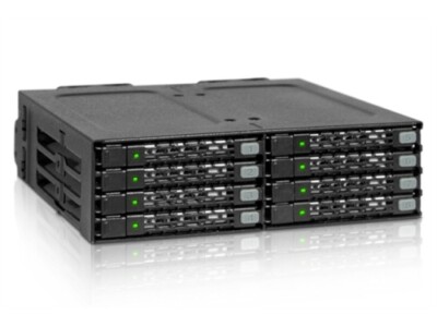 ICY DOCK Storage MB998SP-B ToughArmor 8x2.5inch SATA 7mm Drive Hot Swap Mobile 