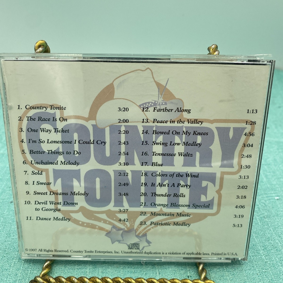 洋楽 COUNTRYTONITELIVE Country Tonite Live! - Various Artists - (1997 Country Tonite Ent
