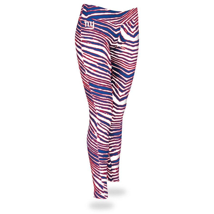Женские леггинсы с принтом зебры New York Giants от Zubaz NFL Womens