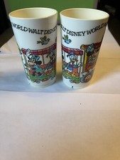 Vintage Walt Disney World Mickey Train Deka Plastics Inc Cup Made in USA No. 540