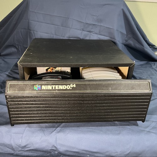 Nintendo Official N64 Game Cartridge Case Authentic 24 Place Game