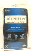 Allerease Zippered Pillow Protector King Size New In Package