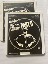 THE GODFATHER PART 2 RCA Selectavision Videodisc 2 Disc Set