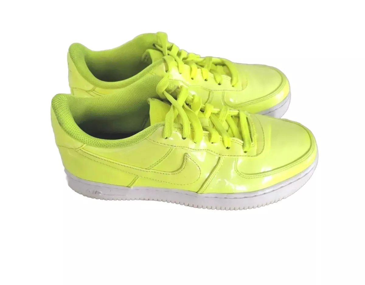 🏀 Size 7 Nike Air Force 1 '07 LV8 UV Volt/White Lime Green Y2K Retro Bright