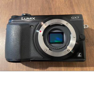 Panasonic DMC-GX7-K Mirrorless Camera Lumix Black BodyOnly