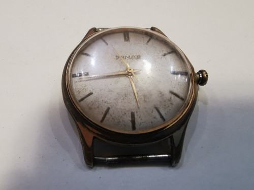 Vintage rare SWISS MADE GOLD PLATED men watch DAMAS - Picture 2 of 6