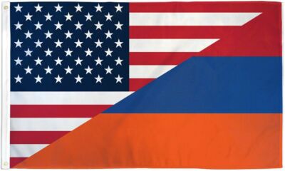 Bandera De Armenia - 3x5 Pies - Bandera Armenia Panama