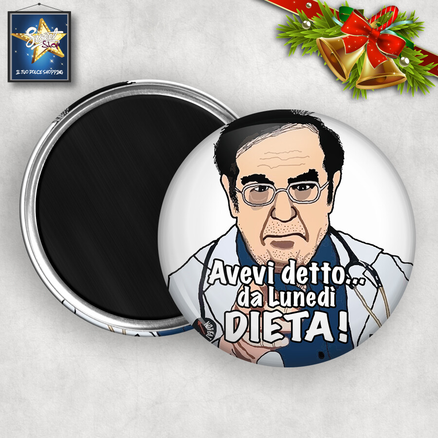 Magneti Frigo Divertenti - Kit Da 6 Con Stile Pins, Personalizzabili, 5,6 Cm - Foto 11