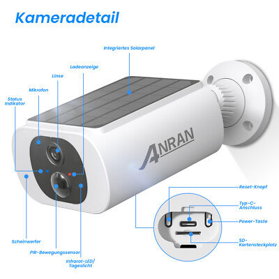 Tapo C410 KIT Telecamera WiFi Esterno Ad Energia Solare, 2K 3MP - Foto 3