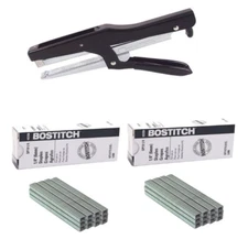 Bostitch P3-IND Stapler & 2 Boxes of SP191/4 P3 Staples - Brand New!