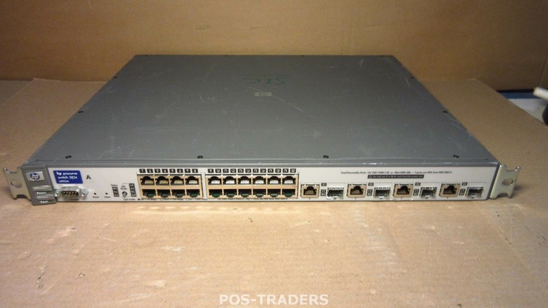 HP ProCurve J4903A 2824 24-Port Managed Gigabit Ethernet Switch w/ 4x SFP Ports