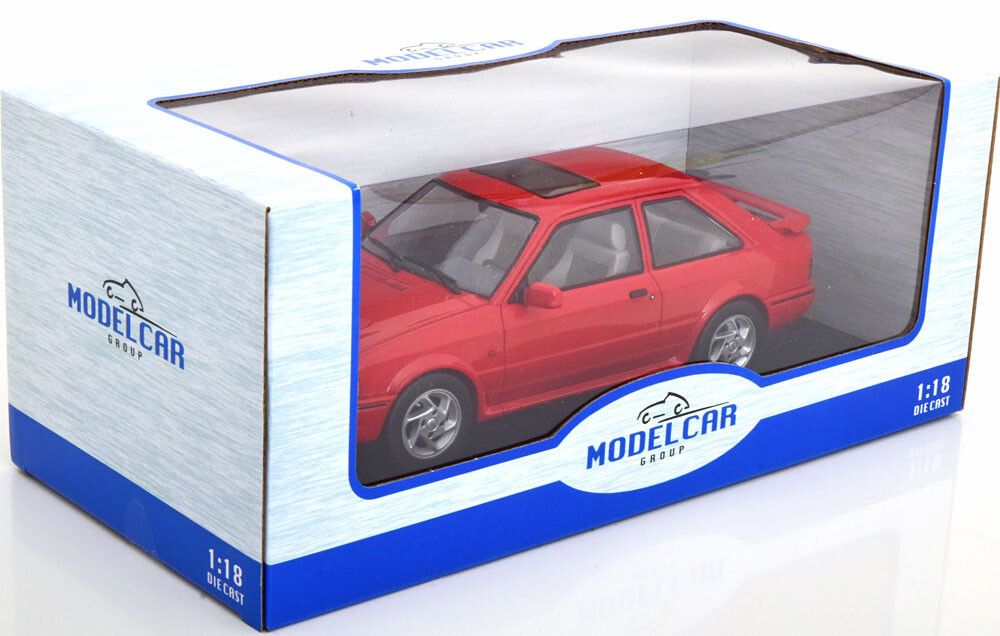 Ford Escort MKIV RS Turbo 1990 MCG le cadeau idéal en miniature 1:18 pour passionné auto