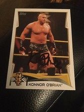 Konnor O'Brian Ascension Signed 2014 Topps Card WWE NXT 