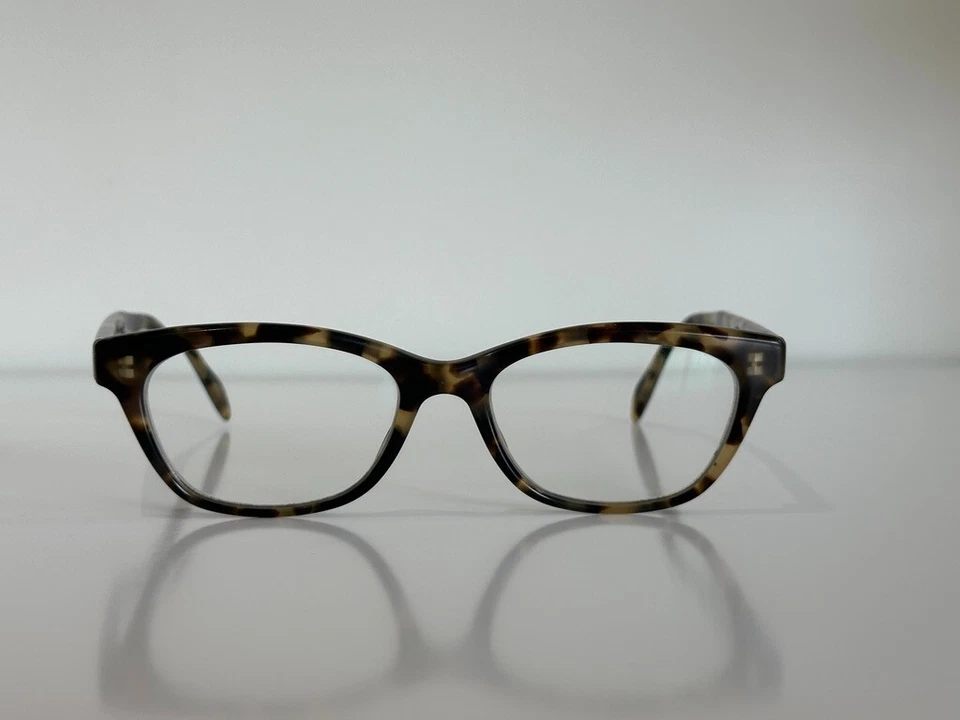 Salt Tish BH 猫眼哈瓦那棕色眼镜日本光学镜框 48-16-140 — 第 2/4 张图片