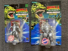 Godzilla King OfThe Monsters MECHA-GODZILLA Act Fig & Bendy Trendmasters 1994 MC