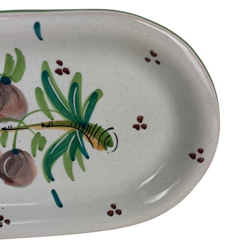 Sm Handpainted Olive Dish Relish Tray Ceramiche Artistiche San Gimignano Italy - Picture 4 of 8