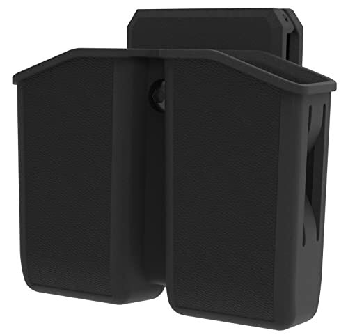 Universal Double Magazine Pouch Suitable for 9mm .40 .45 .357 Caliber Magazin...-image