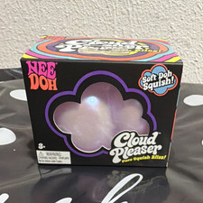 Nee Doh Cloud Pleaser Soft Doh Squish Tactile Squeeze Toy, Purple, Age 3-4