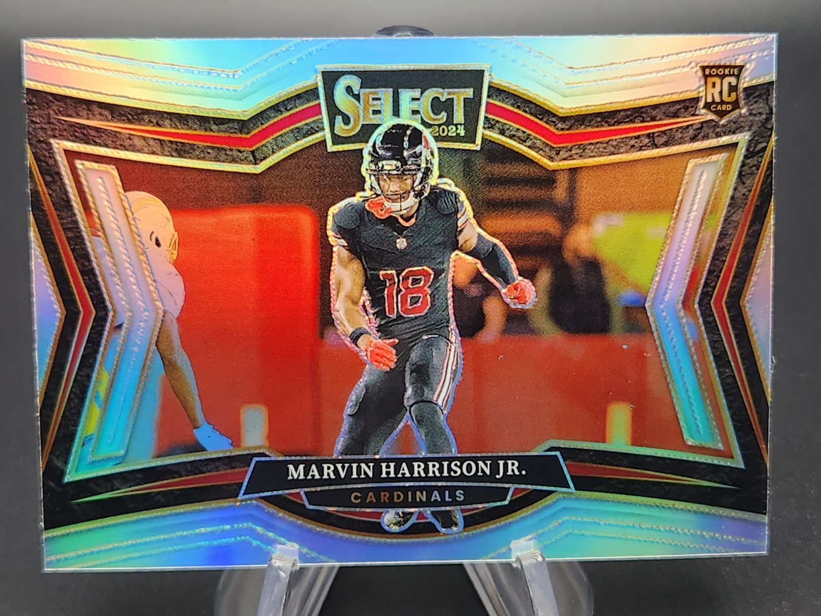 Marvin Harrison Jr. 2024 Panini Select Field Level Silver Rookie