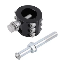 Steering Stabilizer Tie Rod Clamp for Jeep JK JKU JL JLU 2007+ 1-1/2" OD Tube