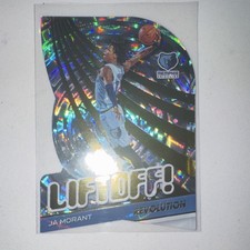 Panini Revolution Ja Morant Liftoff! Fractal #7 Memphis Grizzlies 2020-21