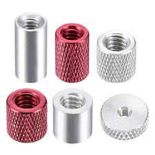 2/4/5/10PCS Aluminum Alloy Diamond Knurl Camera Tripod Nut 1/4-20 M3 M4 M5 M6