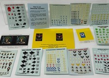 Warhammer 40k Decal Transfer Sheets  Stickers Banners vtg - YOU PICK