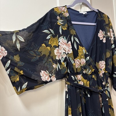 knee length dresses for ladies Kia Kimono Maxi Dress main image 1