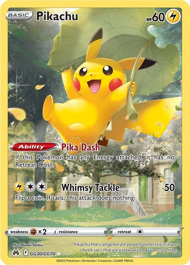 ピカチュウ GG30/GG70 Pikachu GG30/GG70 Crown Zenith: Galarian Gallery for sale | eBay