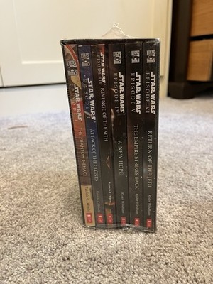 Star Wars Complete Collection Episodes I VI Illustrated Box Set (Scholastic)
