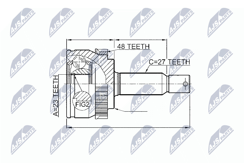 Fits NTY NPZ-HY-547 external joint ⭐UK Stock⭐ - Image 12