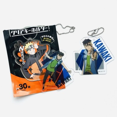 Kawaki 2 types NARUTO BORUTO Anime Soft vinyl Clear Keychain Charm F-toys 2025