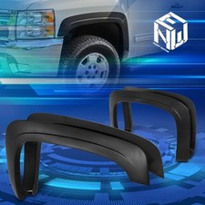 For 07-14 Chevy Silverado 1500 2500hd 3500hd 4pcs Oe Style Fender Wheel Flares