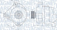 Lichtmaschine Generator Lima Magneti Marelli 063731886010 14V FüR Fiat Punto Evo