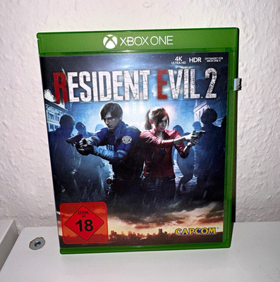 Capcom Resident Evil 2 Microsoft Xbox One PAL USK 18 4K HDR Xbox One X 2019