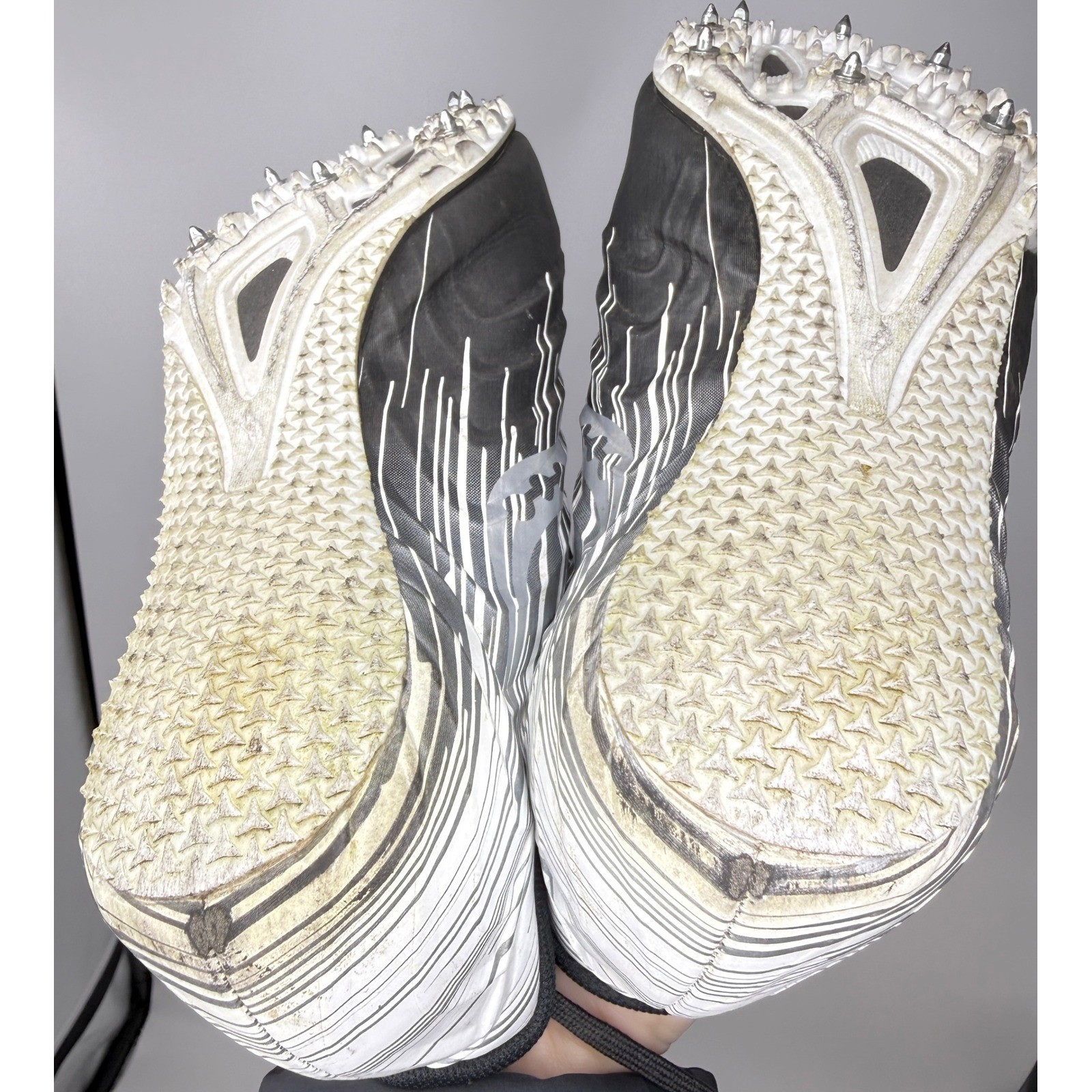 Saucony Spitfire 5 Mens 6.5 Track Spikes Black White Sprinting Shoes S29055-100 thumbnail 8