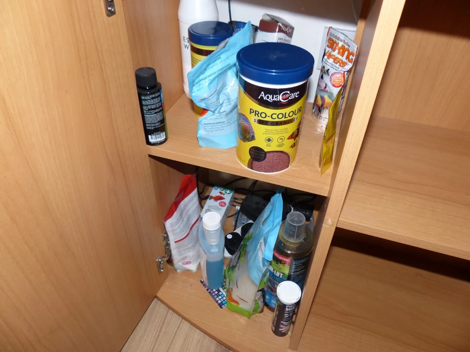 tropical fish tank Juwel 280 litre bow front with filter and stand - Image 3 of 3