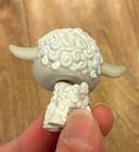 Littlest Pet Shop LPS Sportiest White Gray Lamb Sheep Pink Bow Blue Eyes #879 — photo 8